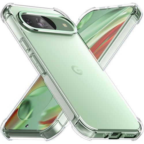 Coque pour Google Pixel 9 - Silicone Antichoc Anti Rayures Transparent Slim Coins Renforcés - E.F.Connection