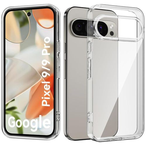 Coque Transparente Pour Google Pixel 9 - Silicone Haute Résistance Antichoc Anti-Rayures - E.F.Connection