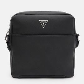 Sacoche Guess Saffiano Eco Top Zop Black TOSAP4258