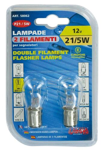 Lampa - Ampoules 2 Filaments 21,5w Bay15d