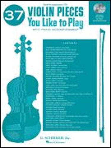 37 Violin Pieces You Like To Play Book/Online Audio