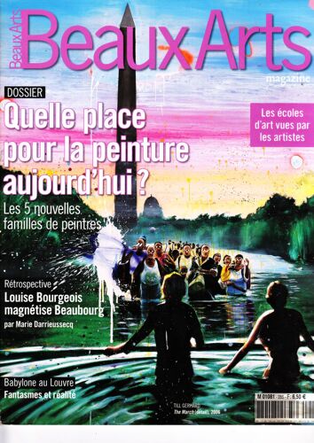 Beaux Arts Magazine - N°285 - Mars 2008 - Quelle Place Pour La Peinture Aujourd'hui - Les Ecoles D'art Vues Par Les Artistes - Greenaway Filme Rembrandt Et Attaque Le Louvre - Vlaminck ...