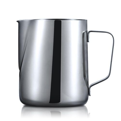 Tasse à guirlande en acier inoxydable de 600ML, avec échelle, mousseur à lait et café et Latte