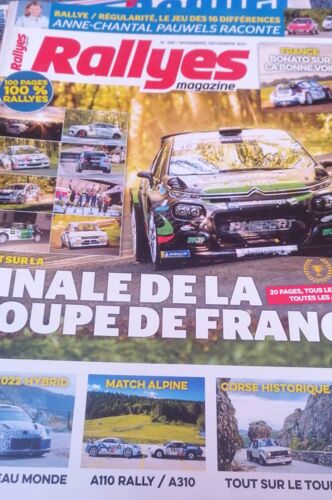 Magazine Rallyes Magazine N 299 Finale De La Coupe De France