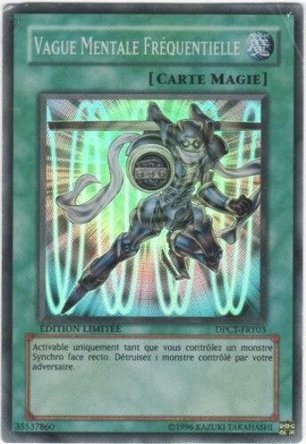Carte Yu-Gi-Oh! "Vague Mentale Fréquentielle" Super Rare Dpct-Fry03
