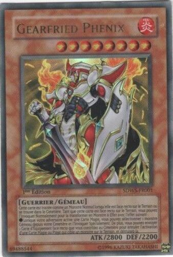 Carte Yu-Gi-Oh! "Gearfried Phénix" Ultra Rare Sdws-Fr001
