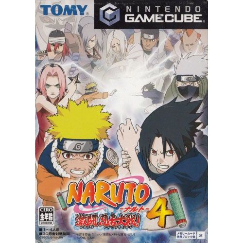 Naruto 4 - Version Japon Gamecube