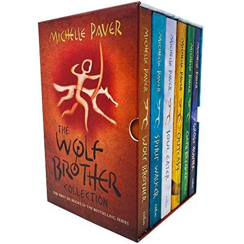 Chronicles Of Ancient Darkness The Wolf Brother Collection 6 Books Box Set By Michelle Paver (Wolf Brother, Spirit Walker, Soul Eater, Outcast, Oath Breaker & Ghost Hunter)