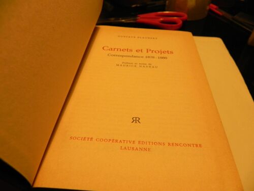 Carnets Et Projets Correspondance 1878-1880