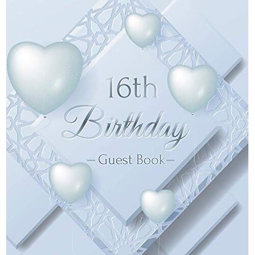 Sweet Sixteen Birthday Guest Book
