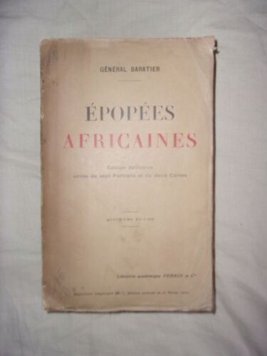 Epopees Africaines.