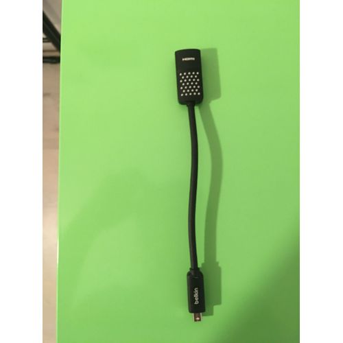 Belkin - Adaptateur Mini DisplayPort vers HDMI, Compatible 4K, pour MacBook Air, MacBook Pro et Autres Appareils Mini DisplayPort