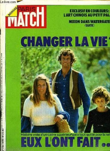 Paris Match N° 1254 - Non Monsieur, Ne Vendez Pas Notre Chateau, Mort D Une Prostituée, L Aumonier De La Violence, La Dernière Chance De L Europe Des Fusées, Mark Spitz : Sa Huitième Médaille, L(...)