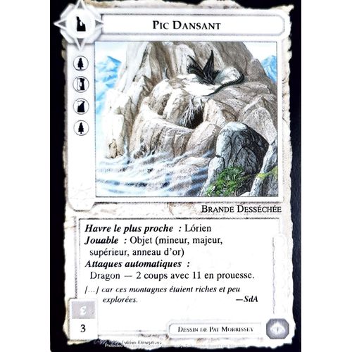 Carte Le Seigneur Des Anneaux : Les Sorciers - Pic Dansant 1996