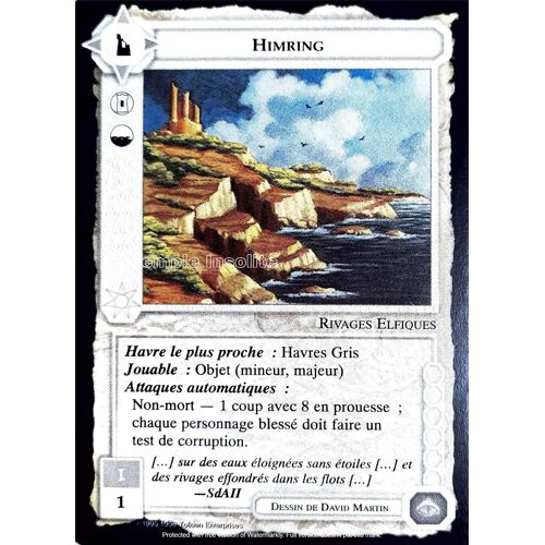 Carte Le Seigneur Des Anneaux : Les Sorciers - Himring 1996