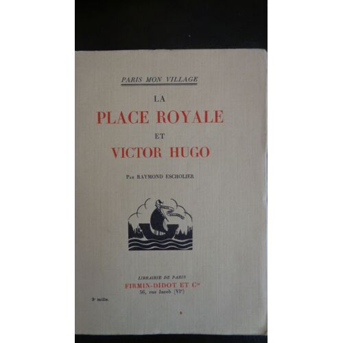 La Place Royale Et Victor Hugo