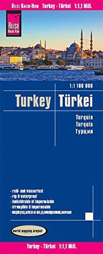Reise Know-How Landkarte Türkei (1:1.100.000)