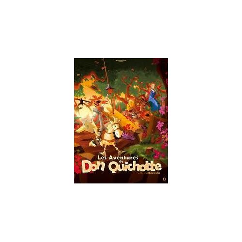Les Aventures De Don Quichotte - Antonio Zurera - Affiche De Cinéma Pliée 120x160 Cm
