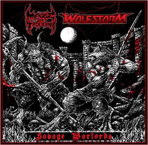 Maze Of Terror / Wolfstorm : Savage Warlords Cd