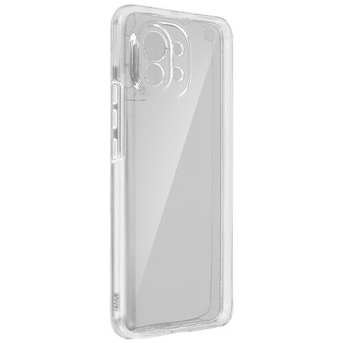 Coque Xiaomi Mi 11 Protection Arrière Rigide et Avant Souple transparent