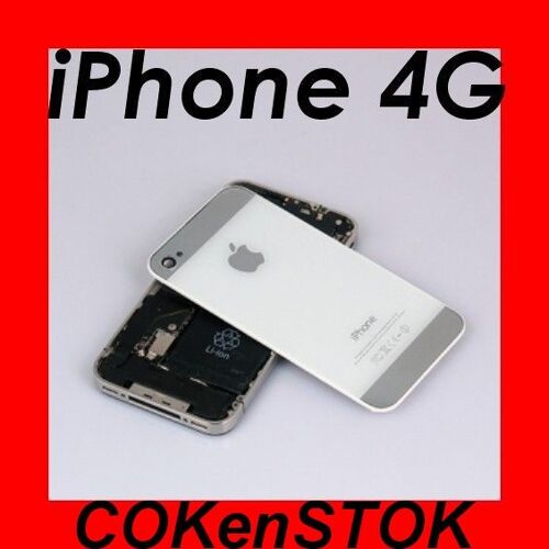 "Blanc" Apparence Iphone 5 Vitre Pour Iphone 4g (Pas 4s) Vitre Arrière De Remplacement + Tournevis