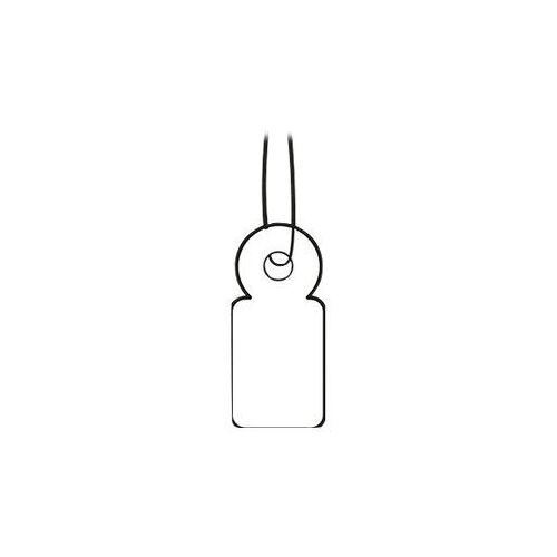 HERMA Strung marking tags - Blanc - 10 x 22 mm 1000 étiquette(s) étiquettes pour badges