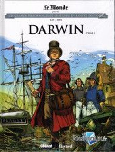 Les Grands Personnages De L Histoire En Bd Num 27 -Darwin Tome 1