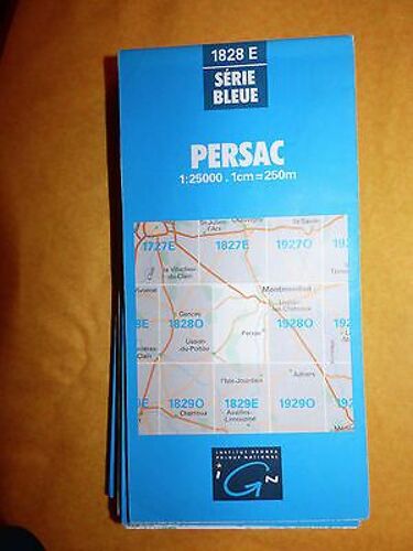 Gençay Persac 1 : 25 000