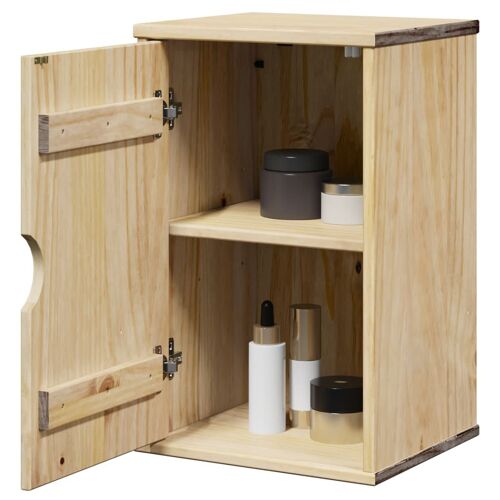 Vidaxl Armoire Murale De Salle De Bain Otta 35x30x55 Cm Bois Massif