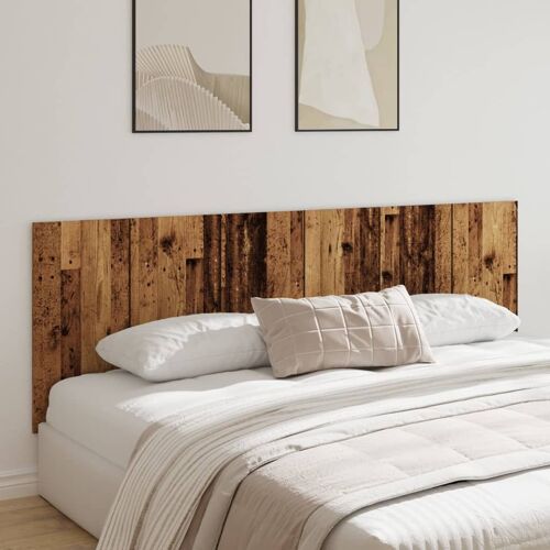 Vidaxl Tête De Lit Murale Vieux Bois 240x1,5x80 Cm Bois D'ingénierie