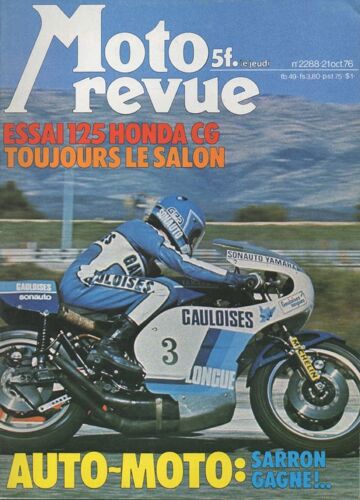Moto Revue, N°2288, 63e Année : Motards Heureux - Auto-Motard Au Ricard - Trial De Sucé - Ducati 900 Ss - Honda 125 Cg - Honda Bol D'or - De L'amortisseur À Gaz ...