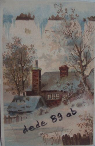 Image Publicitaire Ancienne : Chicorée Extra . À La Belle Jardinière . C. Beriot (Lille) . Chromo 19ème (11.00x7.00cm)