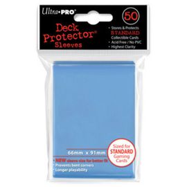 Protège-Cartes Sleeves Ultra Pro Standard Bleu Clair X 50