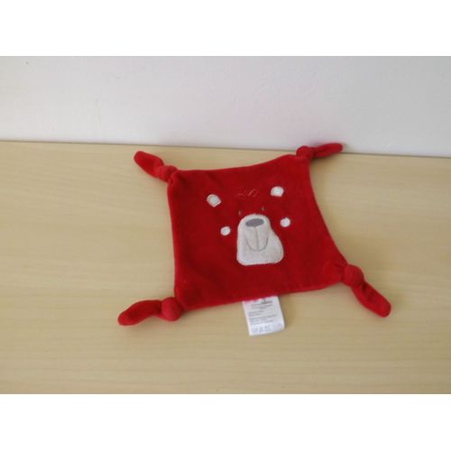 Doudou Cerf Chien Ours Rouge Gémo