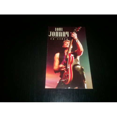 Publicite Johnny Hallyday Tout Johnny En Video