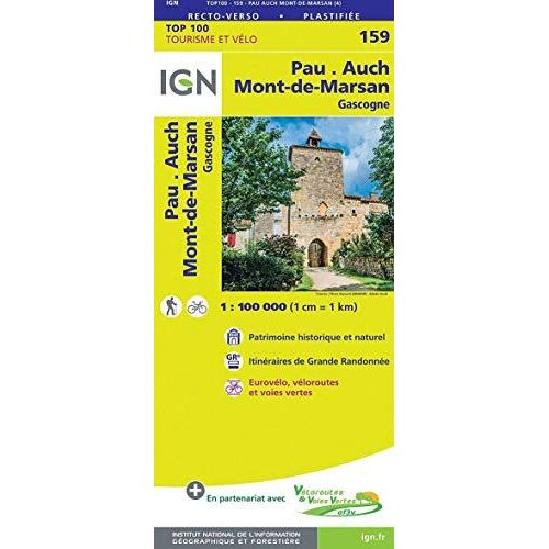 Pau.Auch.Mont-De-Marsan 1:100 000