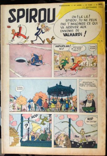 Spirou 805  17 Septembre 1953