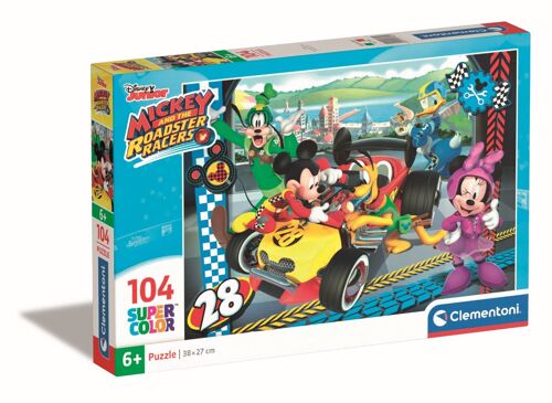 Puzzle Enfant 104 Pièces - Mickey And The Roadster Racers
