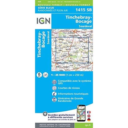 Tinchebray-Bocage / Sourdeval 1:25 000