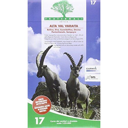 Carta N. 17. Alta Val Varaita