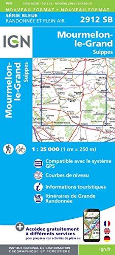 Monthois.Mourmelon-Le-Grand 1:25 000