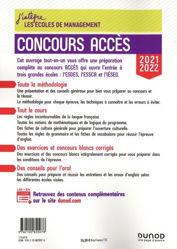 Concours Accès - Tout-En-Un