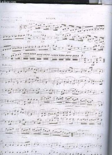 Fantaisie - Souvenirs De La Muette - Violon.