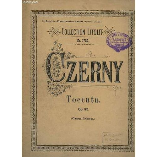 Toccata - Op. 92 - No. 1788 - Piano.