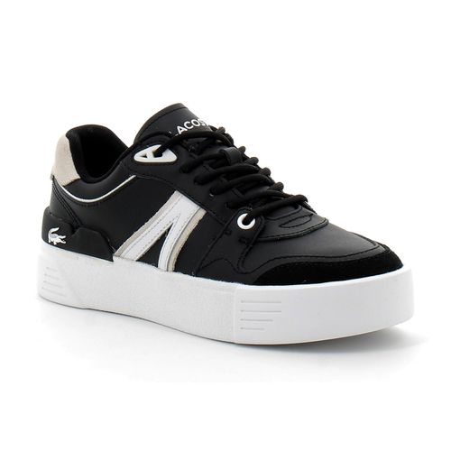 Lacoste Basket Pour En Cuir L002 Evo Noir