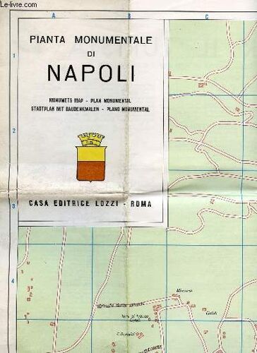 Pianta Monumentale Di Napoli