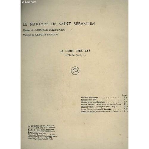 La Cours Des Lys - Acte 1 - Prelude - Piano A Quatre Mains.