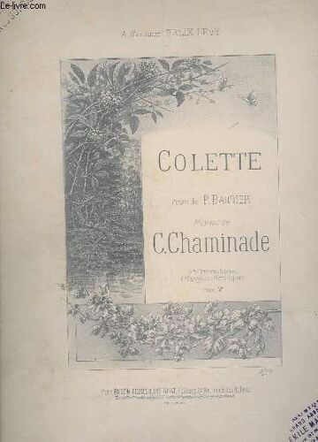Colette - N°1 : Tenor Ou Soprano.