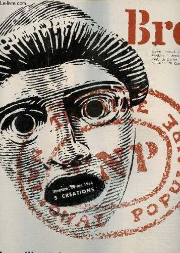 Bref - N°79 - Octobre 1964 / Brecht Corneille Osbrone Euripide Sartre Shakespeare Etc...