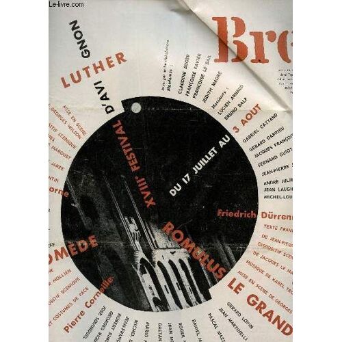 Bref - N°77 - Juin-Juillet 1964 / Luther / Georges Wilson / Etc...